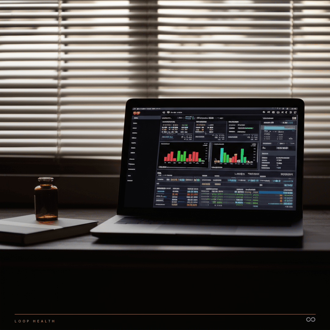 Biomarker tracking interface